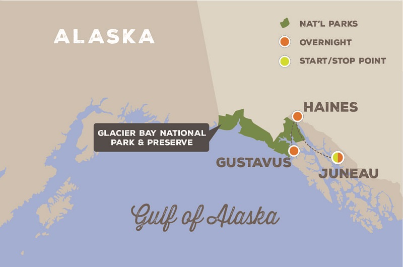  GLACIER BAY AND THE INSIDE PASSAGE Vacation - Habibi World Travel & Tour ALASKA