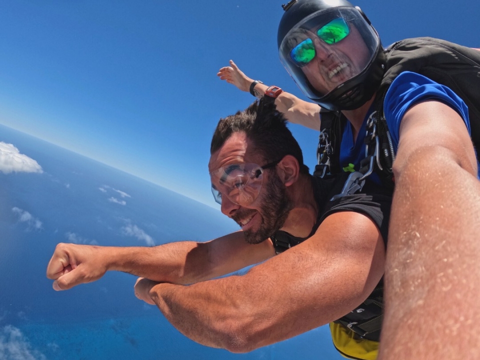Parachute jump Guadalajara