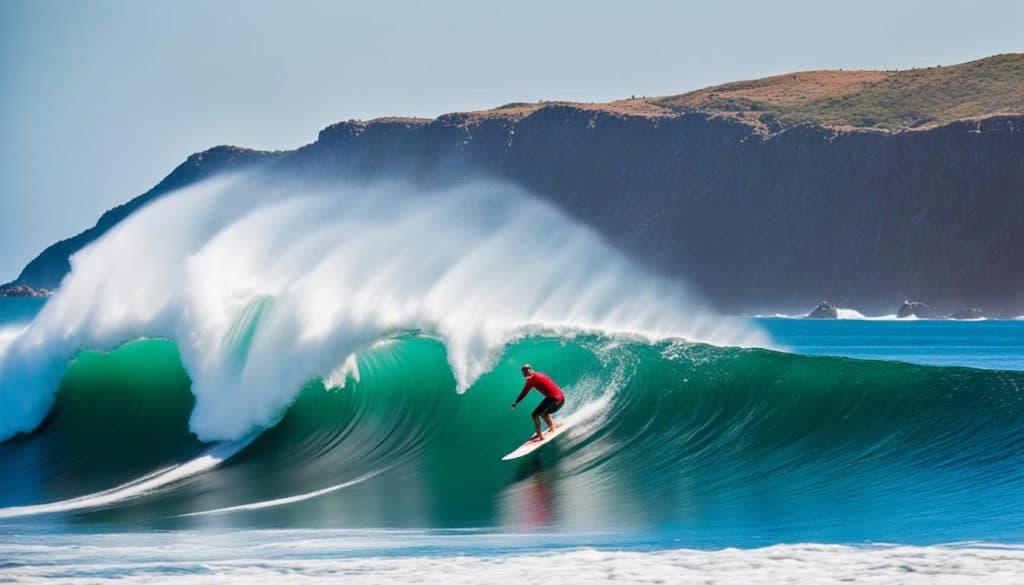 Surfing in Mazatlan, Sinaloa